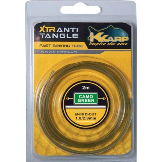 K-Karp Xtr Sinking Tubegeen 200 cm 1,0-2,0mm, gubancgátló