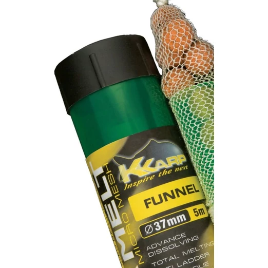 K-Karp XTR Melt PVA Funnel 44mm 5m, PVA háló+tölcsér