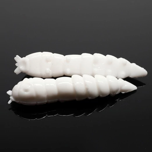 Libra Lures Kukolka 42 - 001 White plasztik csali