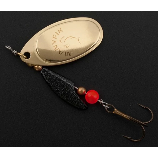 Manyfik MOBBY F FG01-1 3,5g gold-black körforgó villantó
