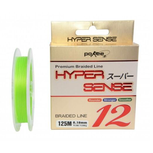 Pokee Hyper Sense 12+1 125 m 0,16 mm fonott zsinór