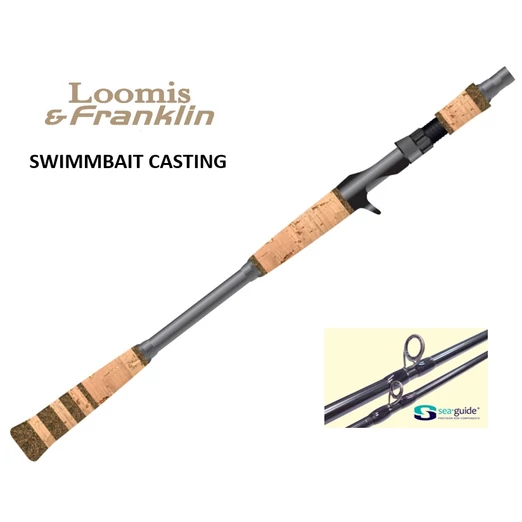 Loomis And Franklin Swimbait Casting- Im7 Sb692Chmf, pergető bot