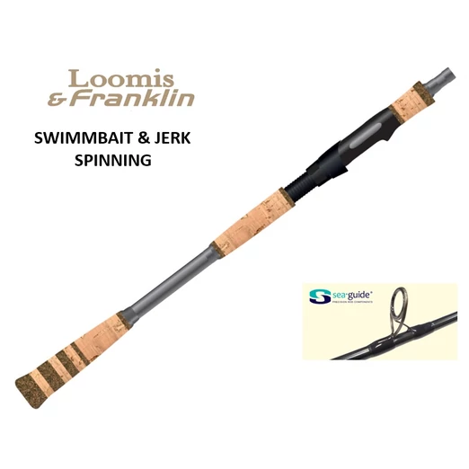 Loomis And Franklin Swimbait & Jerk Spinning- Im7 Swj702Sxhmf, pergető bot