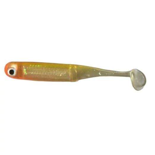 Rapture Mini Minnow Shad Tail 45mm Clown Chart 6db/csg, lágygumi csali
