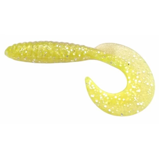 Rapture Fun Tail Grub 8.5cm chartreuse ghost plasztik csali