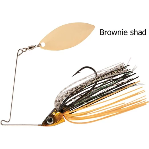 Rapture Sharp Spin Single Willow 14g Brownie Shad