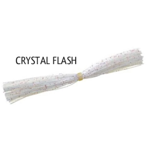 Rapture Spare Skirt Spinner & Jig Crystal Flash, gumi szoknya
