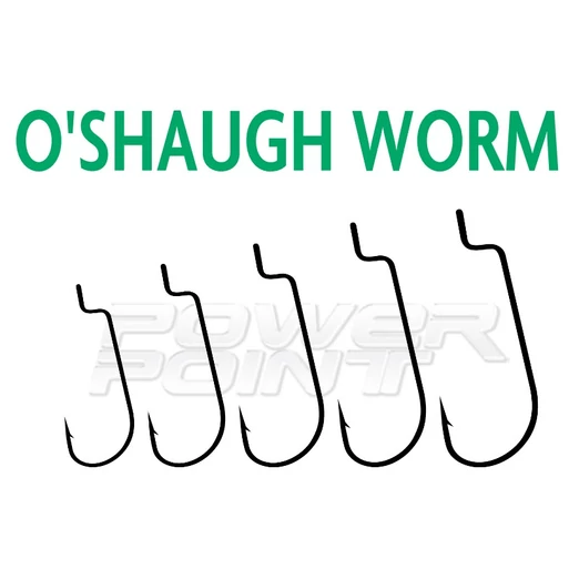 R.O'Shaugh Worm 2/0 horog
