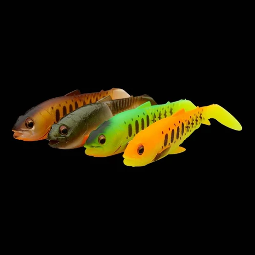 Savage Cannibal Paddletail 6,5cm 4g Dark Water Mix 4db