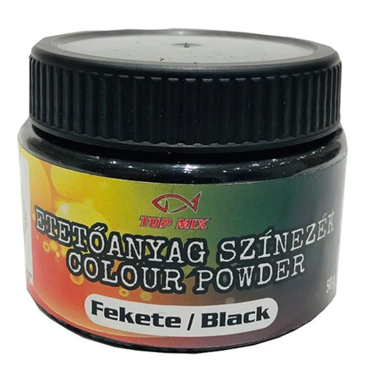 Top Mix etetőanyag színezék fekete 100 g