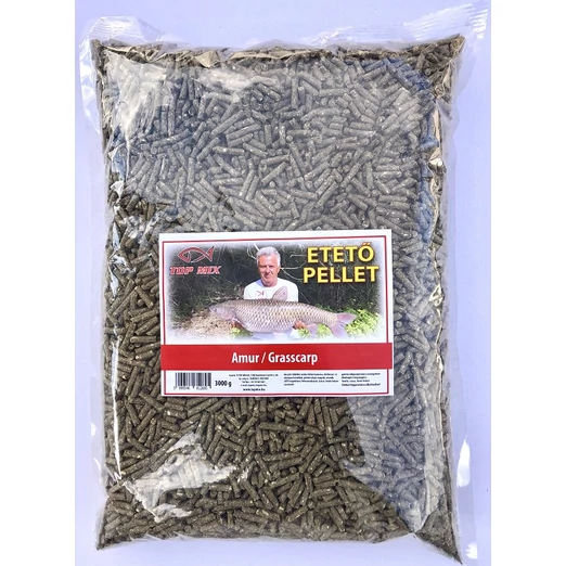 Top Mix Etető pellet, Amur 3000g