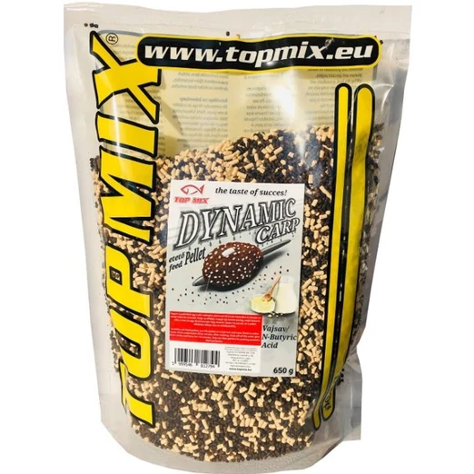Top Mix Dynamic Carp etető pellet 800g Vajsav