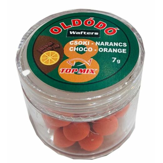 Top Mix Oldódó wafters 8 mm 30 g csoki-narancs