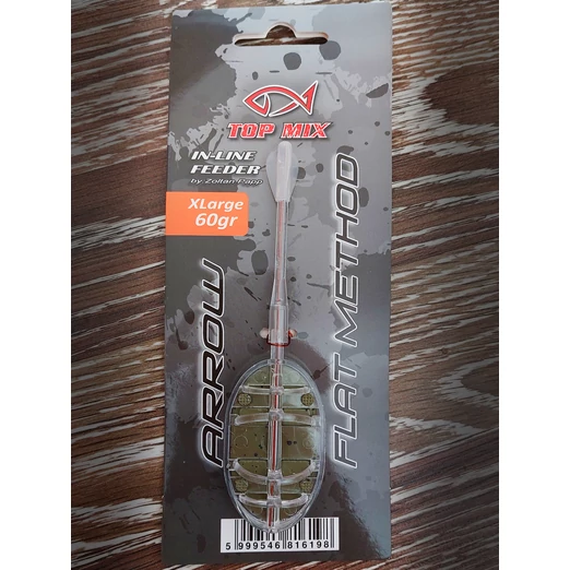 Top Mix Arrow Flat method feeder kosár - XL 60g 1db/cs
