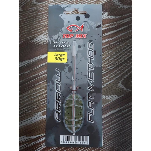 Top Mix Arrow Flat method feeder kosár - L 30g 1db/cs