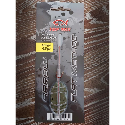 Top Mix Arrow Flat method feeder kosár - L 45g 1db/cs