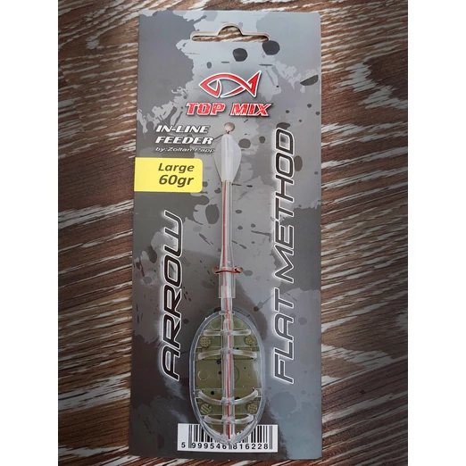 Top Mix Arrow Flat method feeder kosár - L 60g 1db/cs
