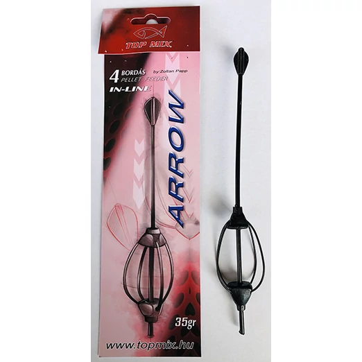 Top Mix Arrow négybordás method feeder kosár 35g