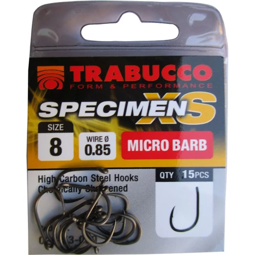 Trabucco Xs Specimen 10 horog 15 db/csg