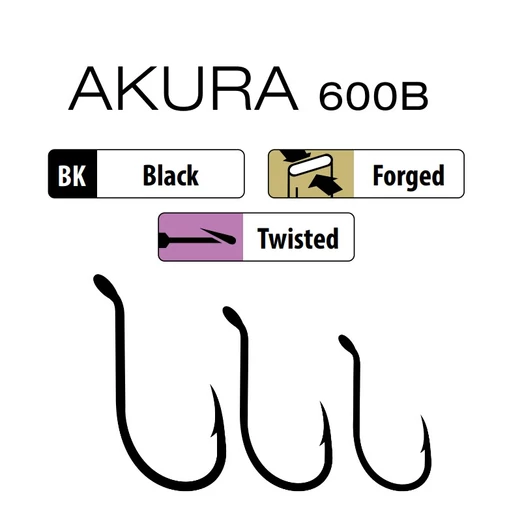 Trabucco Akura Siluro 600B 08/0 horog