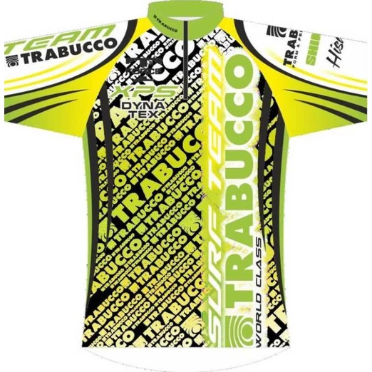 Trabucco Surf Team póló L Zőld/sárga