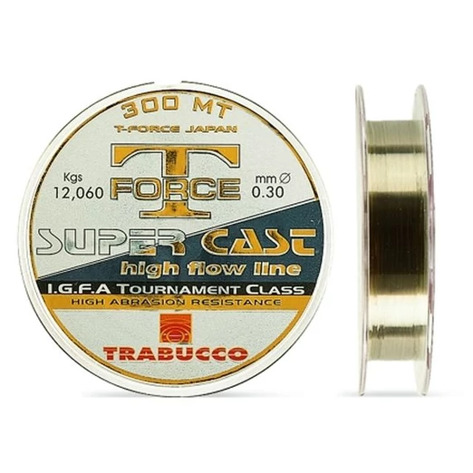 Trabucco T-Force Super Cast 300m 0,185mm monofil zsinór