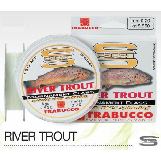 Trabucco S-Force Spin-River Trout 150 m 0,30 mm zsinór