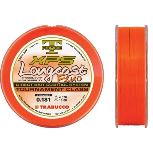 Trabucco T-Force Xps Long Cast Fluo 1200m 0,25mm monofil zsinór