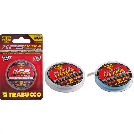 Trabucco T- Force Ultra FC403 50 m 0,104mm  fluorocarbon előkezsinór