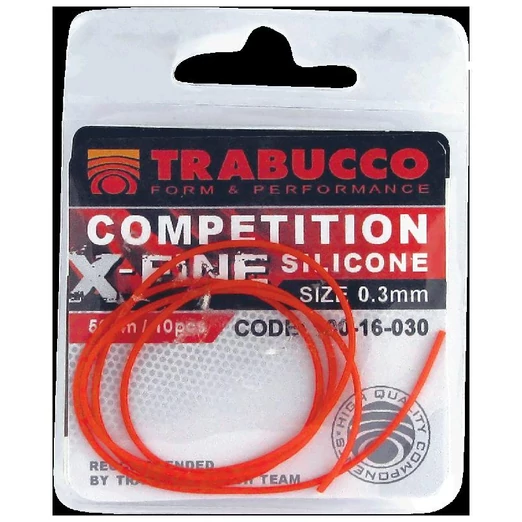 Trabucco Comp. X-Fine Silicone 0,3mm-50cm, szilikon cső
