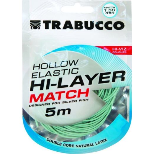 Trabucco Hi-Layer Hollow Elastic Match rakós csőgumi 1,5mm 5m