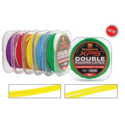 Trabucco Double Fluoro Latex 6/1.0mm 6m