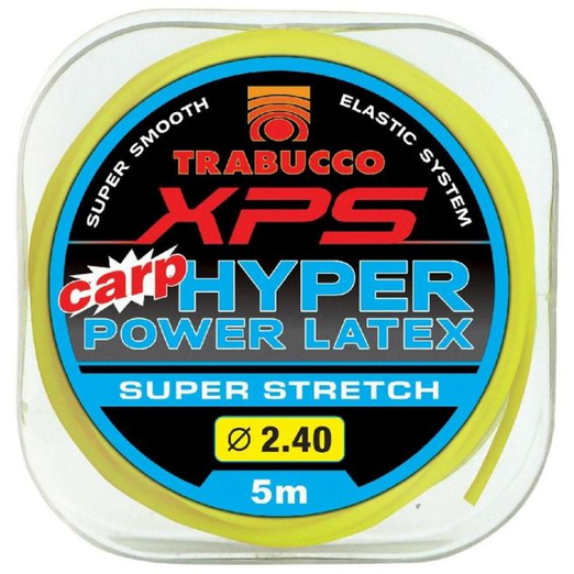 Trabucco Xps Hyper Stertch Power Latex 2,4 mm 5m, rakós gumi