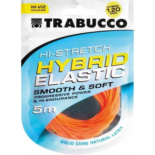Trabucco HI-Stretch Hybrid Elastic 1,2 mm 5 m rakós gumi