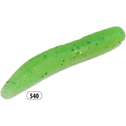 Trabucco Slurp Bait Fat Trout Worm fluo green 10db