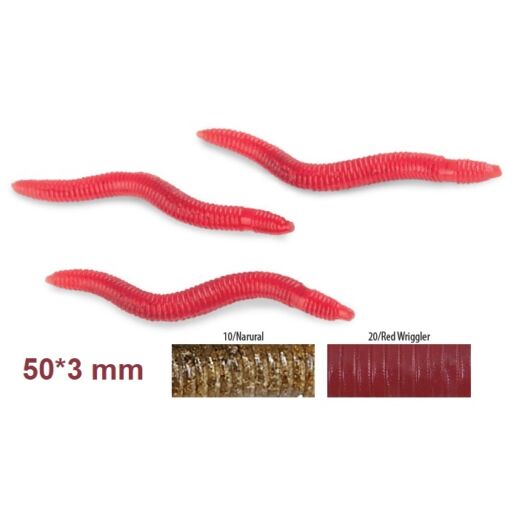 Trabucco Slurp Bait Earthworm Red Wiggler 35 db giliszta Imitáció