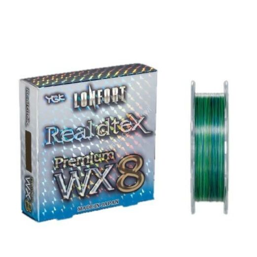 YGK Ronfort Real Dtx WX8 HP 90 m 0,117 mm (0.5PE) 14 lb fonott zsinór