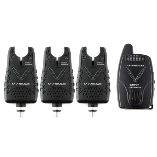 Carp Academy V-Head elektromos kapásjelző 3+1 szett