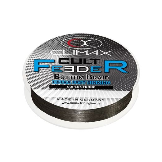 Climax Cult Feeder Bottom Braid 250m 0,12mm 5,0kg Dark Grey fonott monofil zsinór