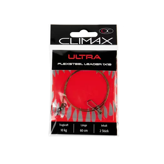 Climax Ultra Predator Flexsteel 1x19 30cm 15kg ragadozó előke