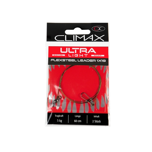 Climax Ultra Predator Flexsteel Light 1x19 60cm 5kg ragadozó előke