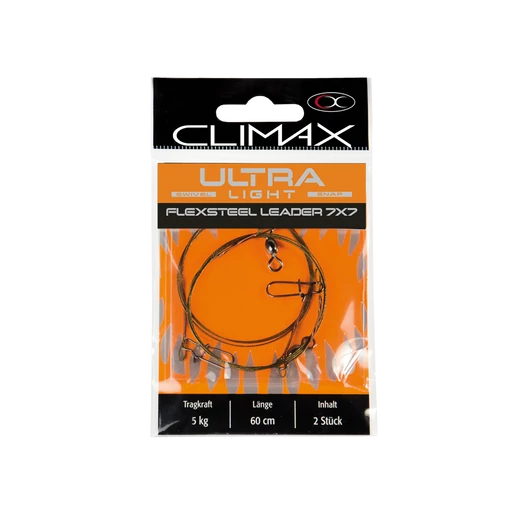 Climax Ultra Predator Flexsteel Light 7x7 60cm 5kg ragadozó előke