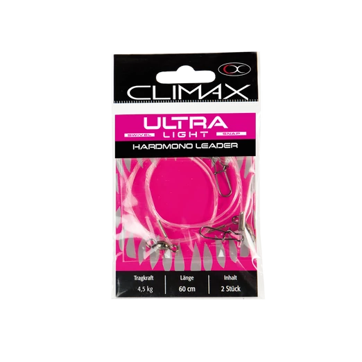 Climax Ultra Predator Hardmono Light 60cm 0,40mm 4,5kg ragadozó előke