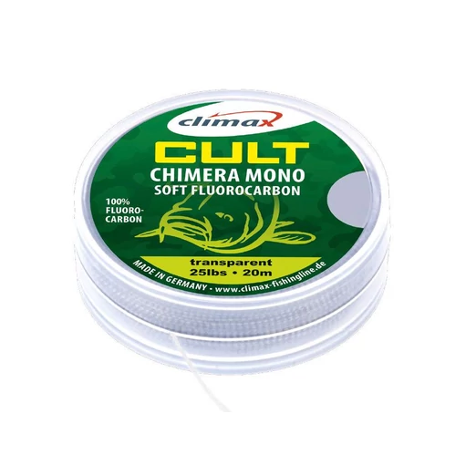 Climax Cult Carp Chimera Soft Fluorocarbon Hooklink 20m 0.50mm 30lb előkezsinór