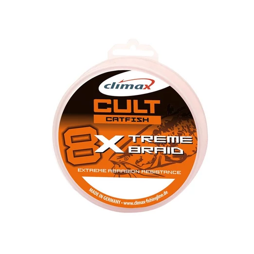 Climax Cult Catfish X-Treme 8x Braid 280m 0.50mm 47kg fonott zsinór