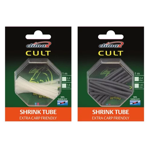 Climax Cult Carp Shrink Tube 50cm 2.4mm Black zsugorcső