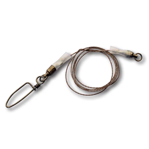 Climax Cult Catfish Rig Braided Leader 80cm 0.92mm 80kg előkötött szerelék