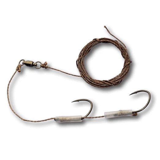 Climax Cult Catfish Rig Worm/Gudgeon 180cm 80kg 5/0 5/0 előkötött szerelék
