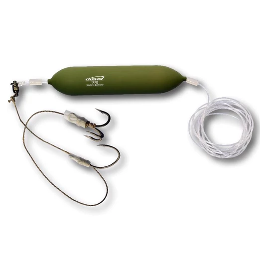 Climax Cult Catfish Rig Baitfish Combi Rig 180cm 54kg 7/0 2/0 előkötött szerelék