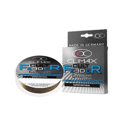 Climax Cult Feeder Braid Gravilink 10m 0.22mm Camou Brown fonott előkezsinór